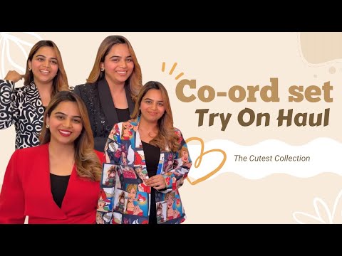 Co-ord Set Try On HAUL | Amazing Co-ord sets for summer | Fashion Haul | #fashion #fashionhaul