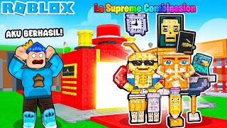 AKU ORANG PERTAMA YANG DAPAT 10 LA SUPREME COMBINASION DI ROBLOX STEAL A BRAINROT!!