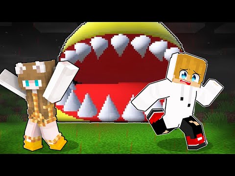 CeeGee Became a HUNGRY BLOCK EATER in Minecraft!