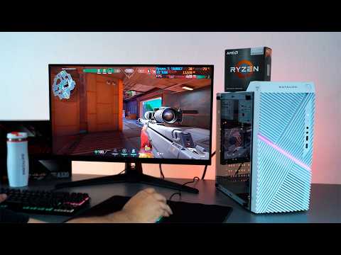 Probé PC de Oficina de $6k en Gaming! | Fortnite, Valorant y Overwatch | Ryzen 5 5600GT