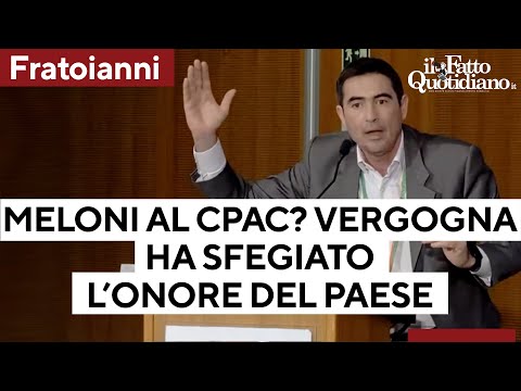 Fratoianni vs Meloni al Cpac: "Ti avevamo chiesto di non sfregiare la dignità del paese. Vergogna"