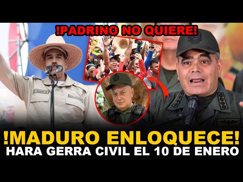 ENLOQUECE MADURO PIDE A PADRINO LOPEZ ARMAR A LOS PESCADOS Y CAMPESINOS POR LA BATALLA 10 DE ENERO