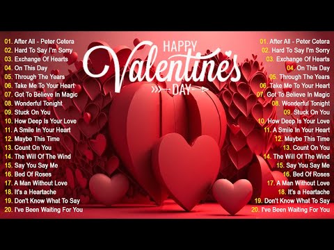 Best Old Love Songs 80's 90's 💕Romantic Love Songs 💕 Happy Valentine's Day Songs 💕