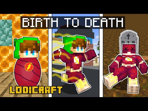 From BIRTH To FLASH in Minecraft!