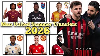 Manchester United 2026 Summer Transfer| Player In And Player Out with RASHFORD & MOUNT Update Today