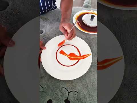amazing art plate 👌#art #drawing #food #foodart #drawing