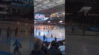 7. zápas! 🔥 Plzeň vs Sparta – před úvodním vhazováním v hale #shorts