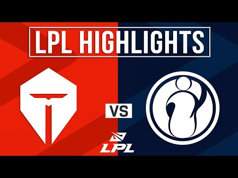 TES vs IG Highlights ALL GAMES | LPL 2025 Split 1 Playoffs | Top Esports vs Invictus Gaming