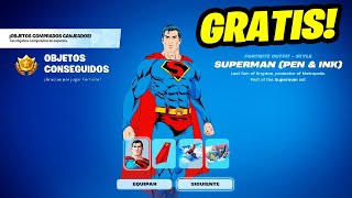 Cómo desbloquear la skin de SUPERMAN en FORTNITE 😱🔥