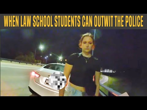 When Law School Students Think They Can Outwit the Police - BODY CAM COMPILATION