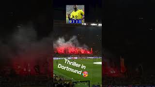 Borussia Dortmund Thriller in Dortmund 🥵👀⚽️✍️