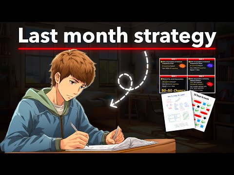 A clever way to study for exam | Smart revision strategy to score 90%+ marks in one month