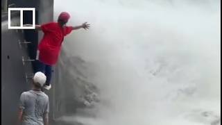 YouTube video thumbnail: Cctv Installed at Hong Kong Reservoir After Viral Video of Hikers Posing for Photos