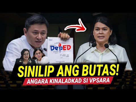 SONNY ANGARA at KONGRESO Sinilip ang Butas ni VPSARA Bilang Dating Secretary sa DEPED BUDGET HEARING