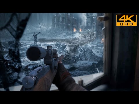 Enemy At The Gates | Realistic Immersive Ultra Graphics Gameplay [4K UHD 60FPS] Call of Duty