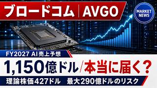 【ブロードコム（AVGO）決算】AI売上3倍でも株価下落…今は買い場か？