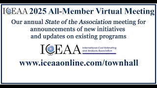 ICEAA 2025 All-Member Meeting