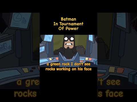 Goku scares Batman Tournament
