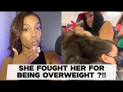 Woman KICKED OFF Plane After MELTDOWN From Sitting BY OVERWEIGHT Woman !!!