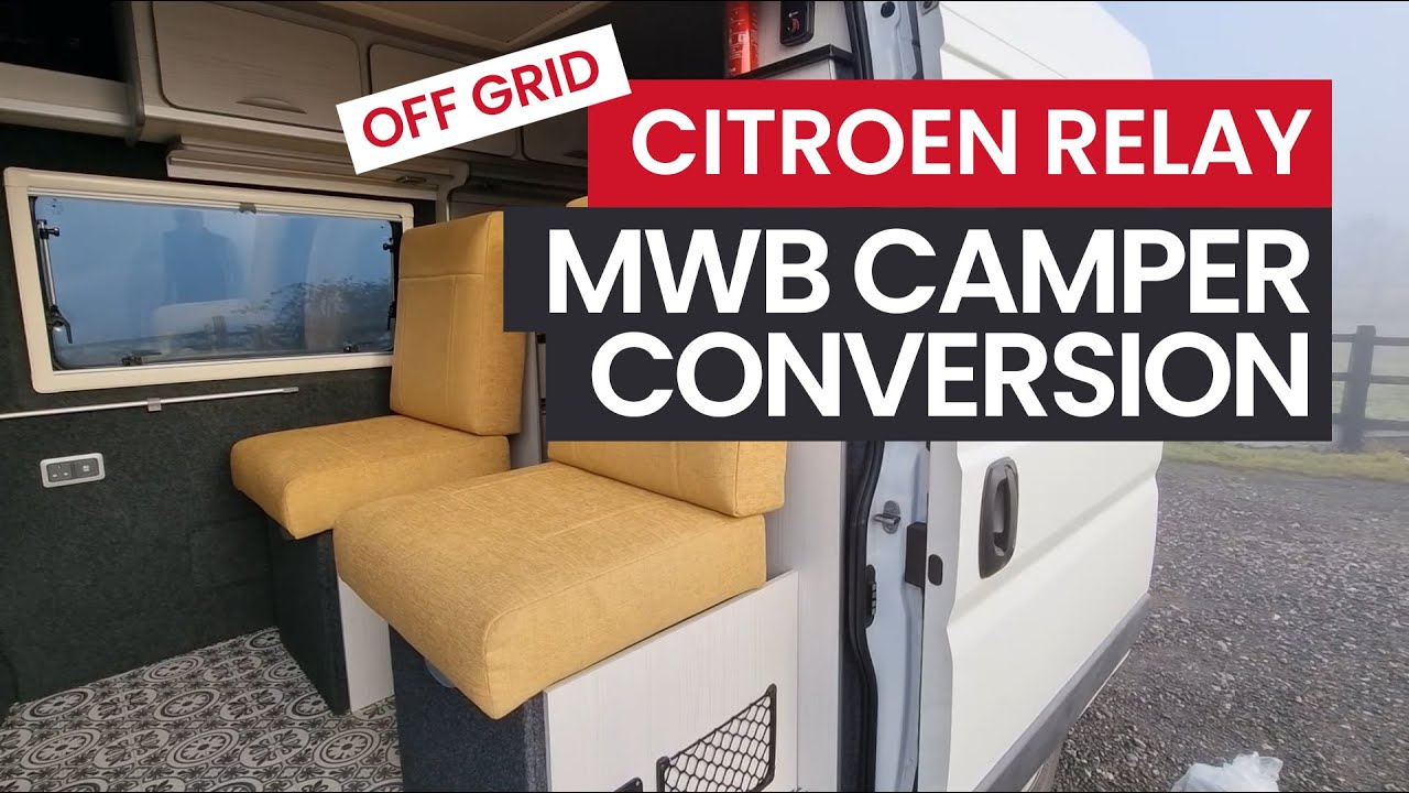 VAN TOUR: Citroen Relay MWB Off Grid Camper Conversion￼