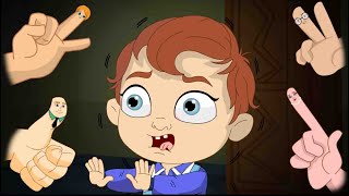 FINGER FAMILY - Toddler Nursery Rhymes I Scared Baby I Educational Baby Videos I Kindergarten Rhyme