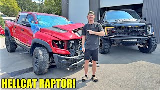 Hellcat Swapping Our Ford Raptor!!!