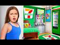 Fast Food Challenge and Room Transformation