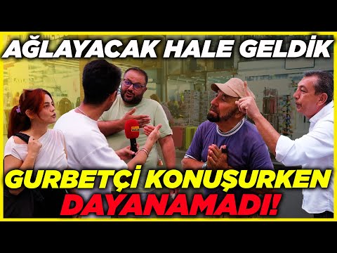 GURBETÇİ KONUŞURKEN MHP'Lİ DAYANAMADI! BAHÇELİ İZLESE PARTİYE KİLİT VURUR... | Sokak Röportajları