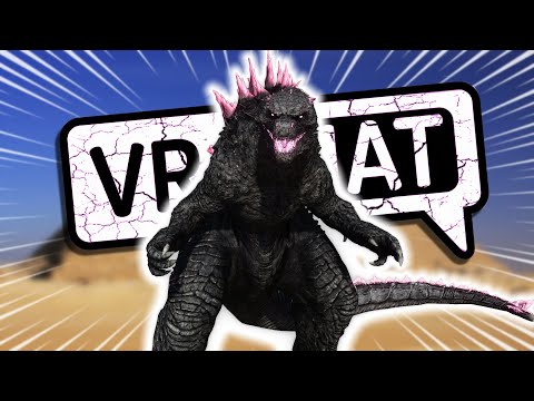 THE KING OF THE MONSTERS HAS COME TO VRCHAT! | Godzilla x Kong - Funny moments -