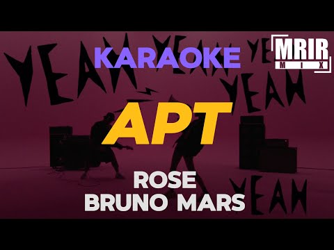 ROSÉ & Bruno Mars – APT KARAOKE Instrumental With Lyrics