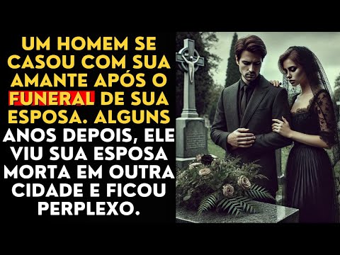 Um homem se casou com sua amante após o funeral de sua esposa. Alguns anos depois, ele viu sua...