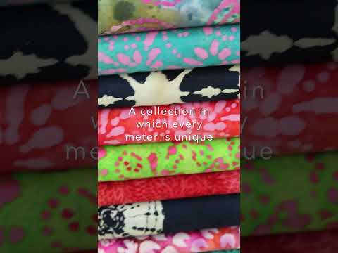 HANDCRAFTED BATIK COTTON CERISE (youtube video preview)