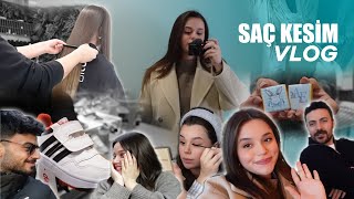 BENİMLE BİR GÜN VLOG 🙋🏼‍♀️💕Saç Kesim Bakım, Avm turu, İftar Öncesi ArabadaMahsur Kaldık😂