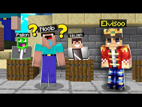 WIELKI CHOWANY ELVISOO Vs WIDZOWIE w MINECRAFT!