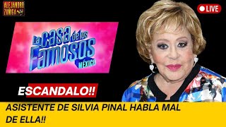EX ASISTENTE DE SILVIA PINAL rompe el silencio y habla mal de LA DIVA