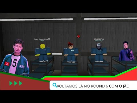 JOGANDO ROUND 6 NO ROBLOX COM MEUS AMIGOS