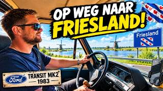 Onderweg naar Friesland met de Ford Transit MK2 '83 |