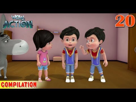 Vir : The Robot Boy | Vir Action Collection - 20 | Action series | WowKidz Action