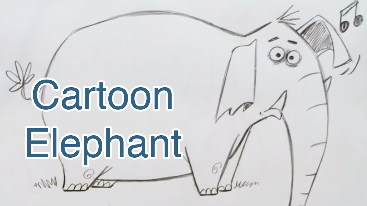 How to Draw a Cartoon Elephant (Step by Step) - Christopher Hart