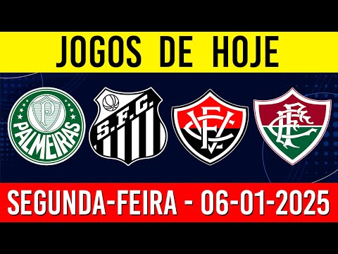 JOGOS DE HOJE | SEGUNDA-FEIRA 06/01/2025 | COPINHA 2025 | COPA SÃO PAULO DE FUTEBOL JÚNIOR