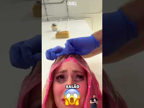 COLOCOU SLIME NO CABELO E FICOU CARECA