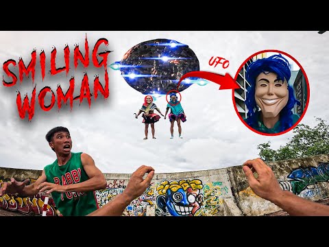 SMILING WOMAN REAL LIFE ESCAPE 15.0 | Horror Parkour Pov Short | Bubbles 3Run