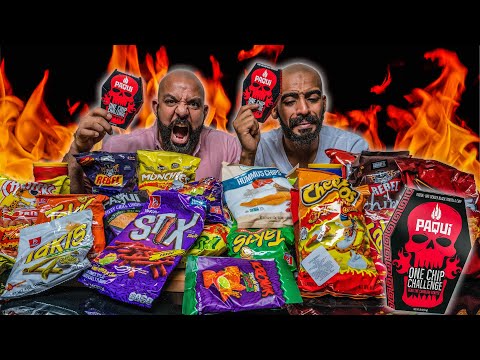 تحدي احررر شيبسات العالم  🌶 Hottest Chips In The World