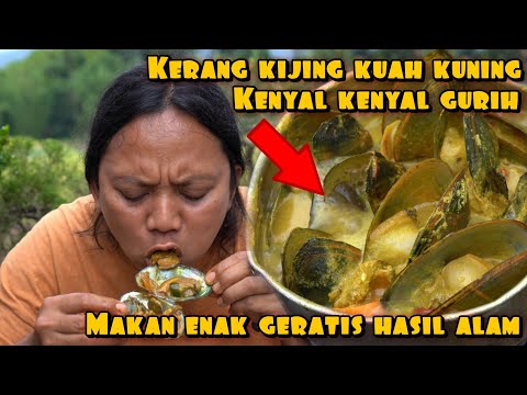 DEDE INOEN MAKAN ENAK KERANG KIJING BUMBU SANTAN BIKIN NGILER