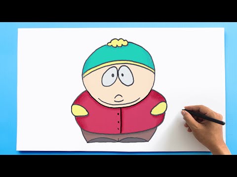 Eric cartman drawing || How to Draw Cartman #cartman #ericcartman