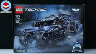 LEGO Technic 42239 Batmobile Tumbler - LEGO Speed Build Review