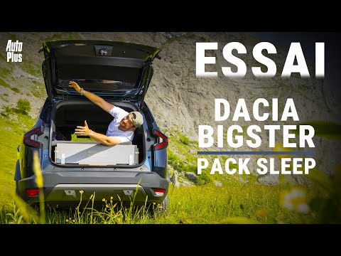 Essai DACIA BIGSTER PACK SLEEP : l'aventure au camping à petit prix !