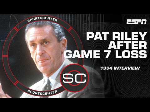 Pat Riley from the coaches' locker room after 1994 Game 7 loss 🎙️ | ESPN Throwback