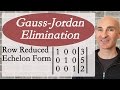 Augmented Matrices and Row Operations
