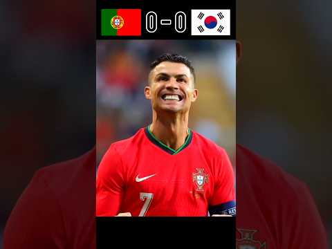 Portugal vs South Korea | World Cup 2030 final penalty shootout imaginary #shorts #football #ronaldo